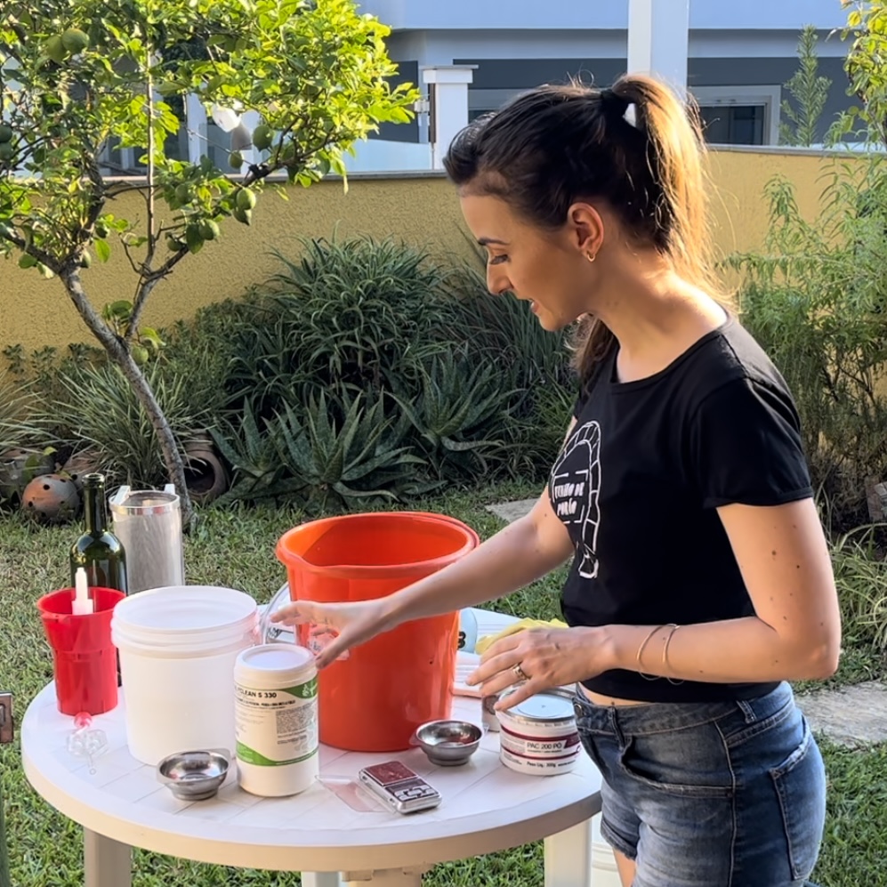 Processo de produção - Vinho Artesanal